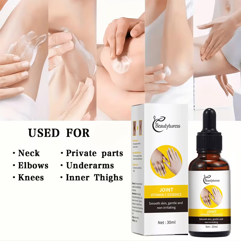 Vitamin C Brightening Body & Face Serum – Plant-Infused, Non-Sticky & Gentle Formula