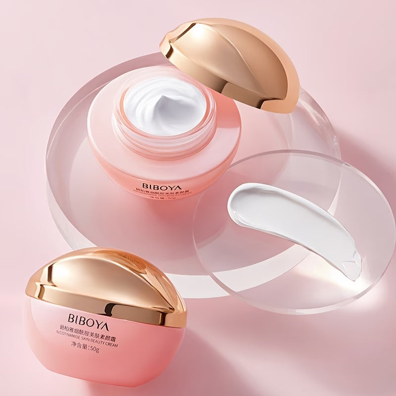 Containers of Niacinamide Bare Face Cream