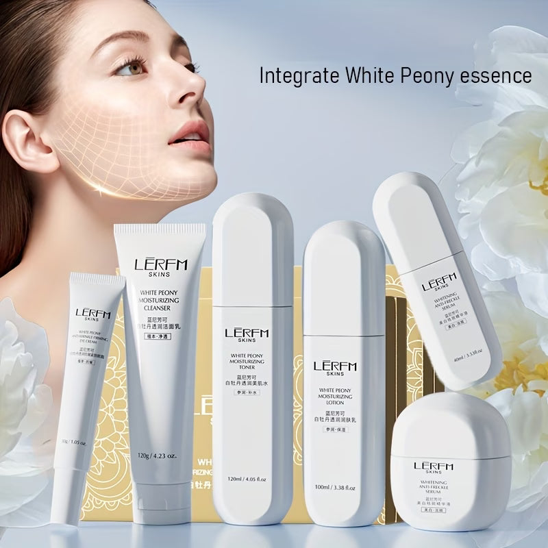 《The Bulk & Buy Store》White Peony Firming Skincare Set with Ginseng