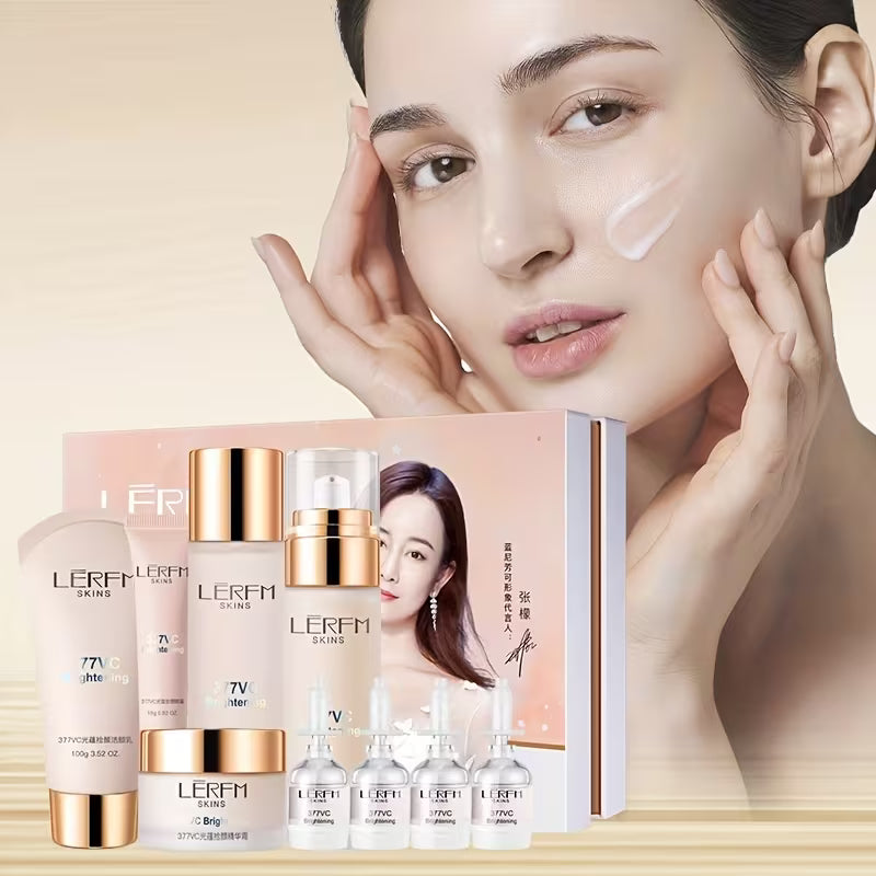 377 6pcs Light Beige Care Set - Contains VC Ingredient