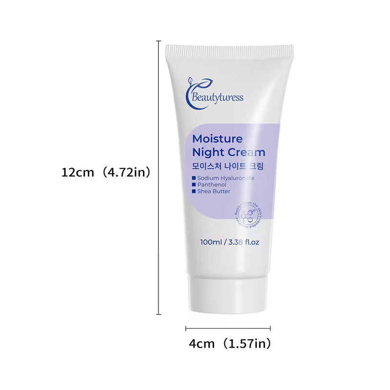 Moisturizing Night Cream with Avocado Butter & Hyaluronic Acid – 100ml