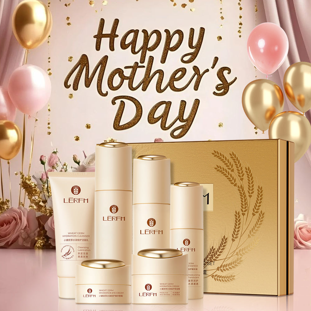 《The Trade & Retail Store》LĒRFM Wheat Germ Hydrating & Protective 6-Piece Set