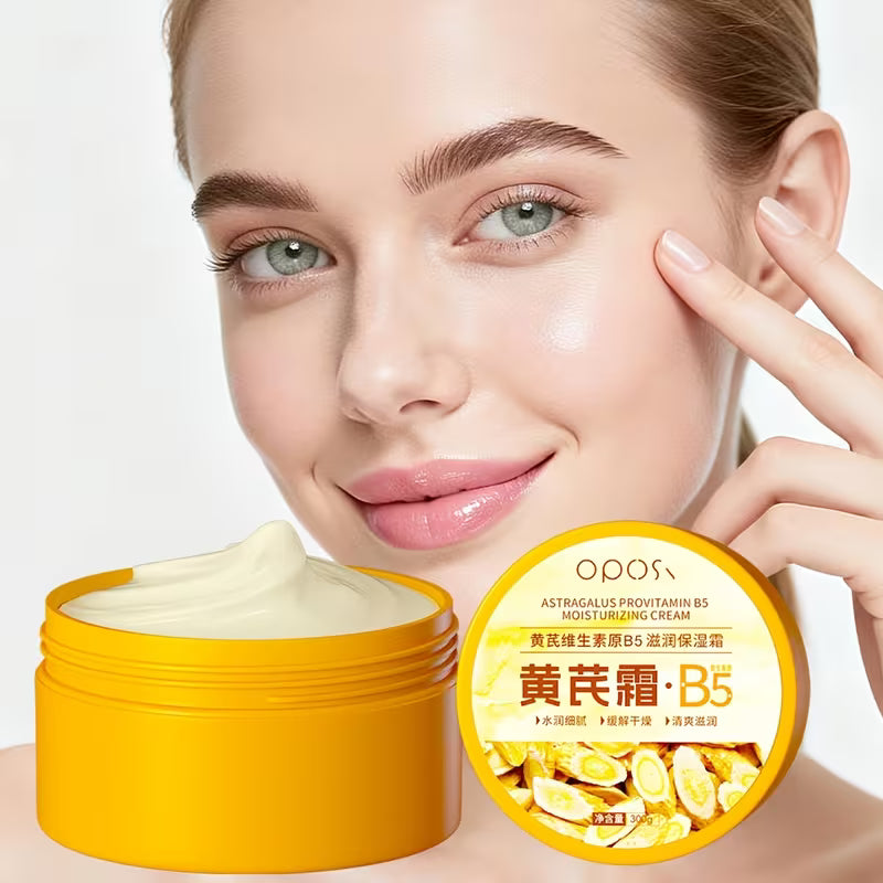 Astragalus & Pro-Vitamin B5 Moisturising Cream 300g – Niacinamide & Olive Oil for Dry Skin
