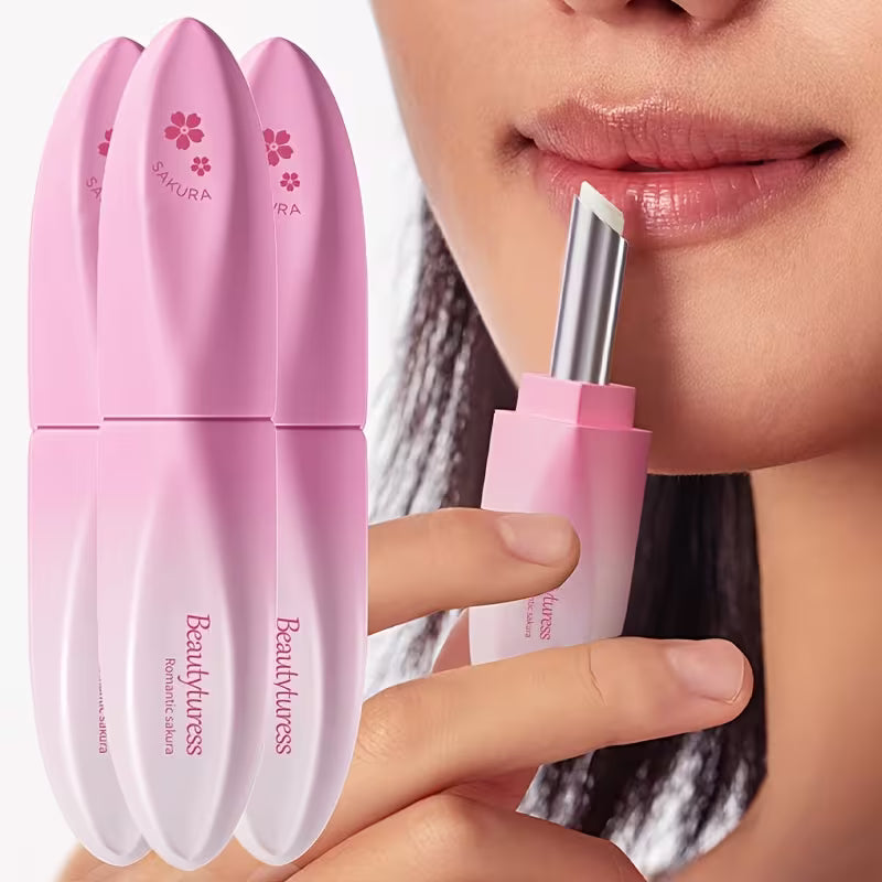 Romantic Sakura Lip Balm – Hypoallergenic, Moisturising & Long-Lasting Nourishment
