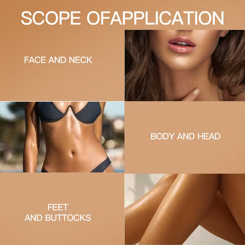 Beautyturess Moisturizing Coconut Self-Tanning Oil