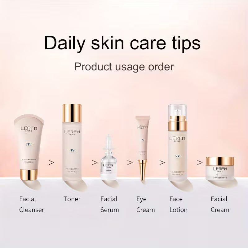 377 6pcs Light Beige Care Set - Contains VC Ingredient