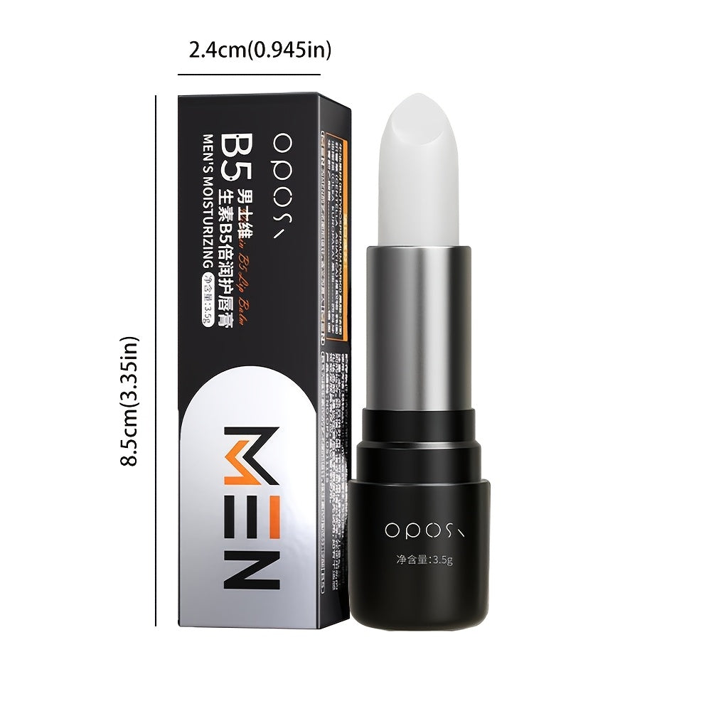 Herren Vitamin B5 Feuchtigkeitsspendendes Lippenbalsam-Set (5er-Pack)