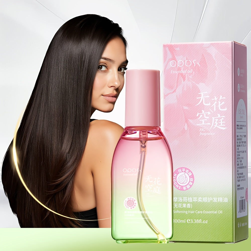 Fig & Moroccan Botanical Hair Oil – Smoothing, Nourishing & Frizz Control with Gardenia & Vitamins | 100ml