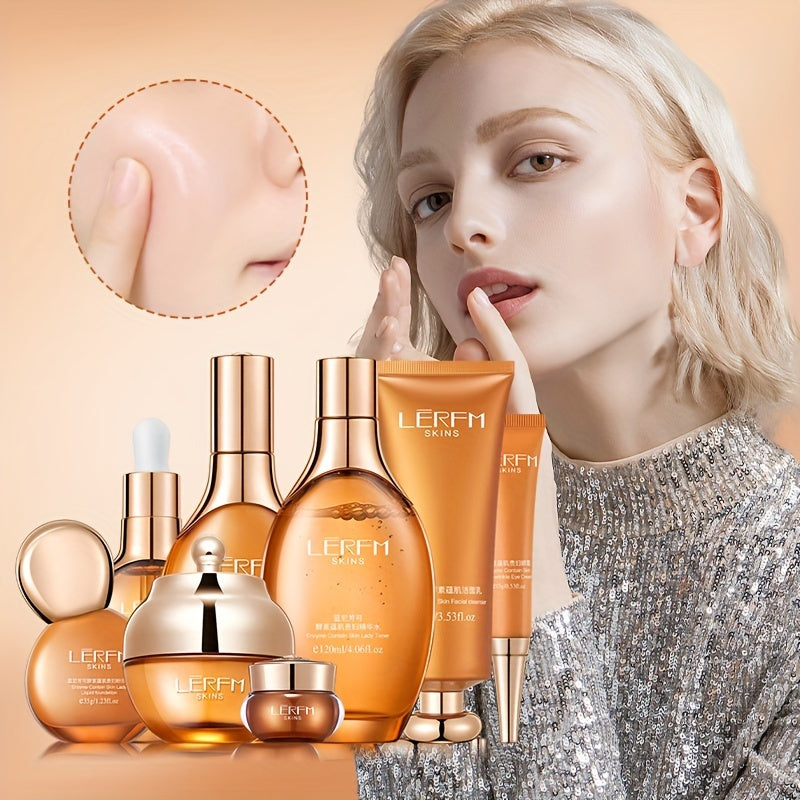 LNFK 8pcs Luxury Skincare Set for Women(Bundle & Save – Same-Day Local Ship)