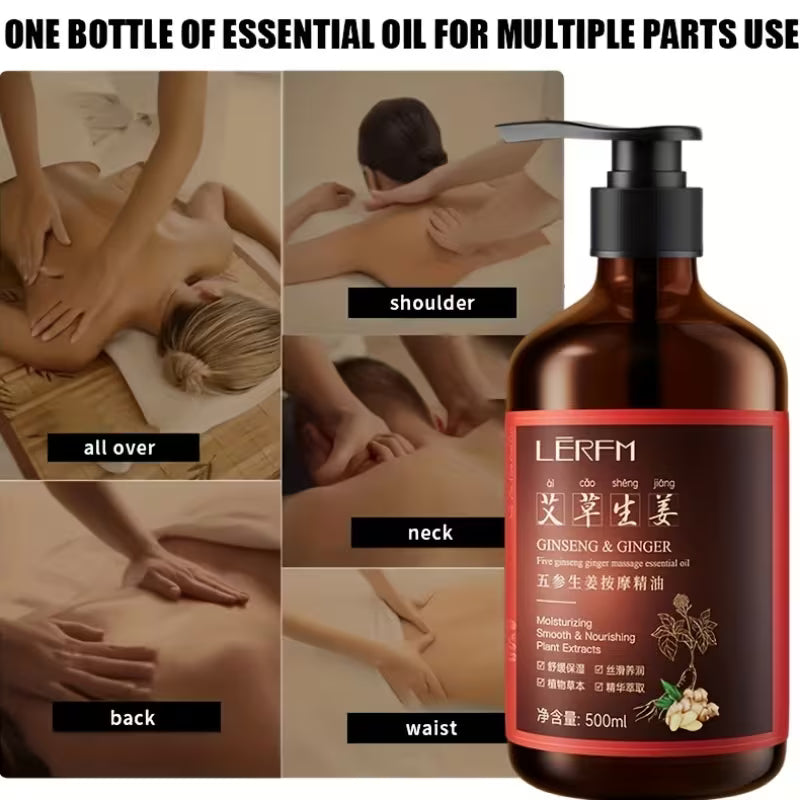 Mugwort And Ginger Massage Oil