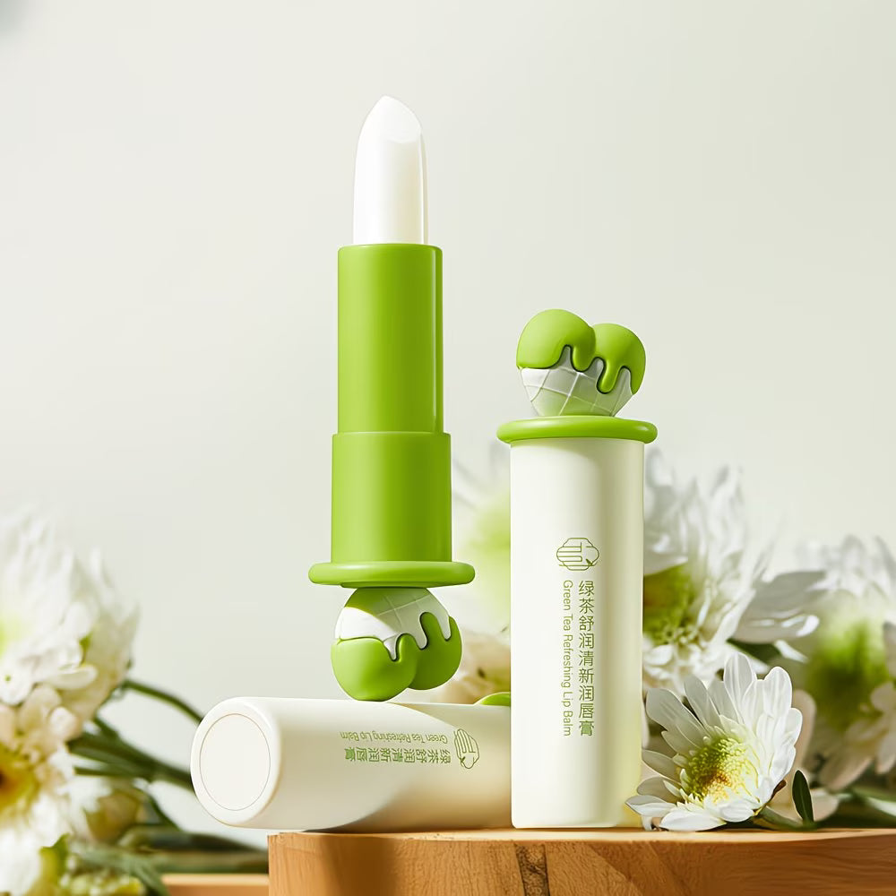 Botanischer Teeduft - Feuchtigkeitsspendender & Erfrischender Lippenbalsam
