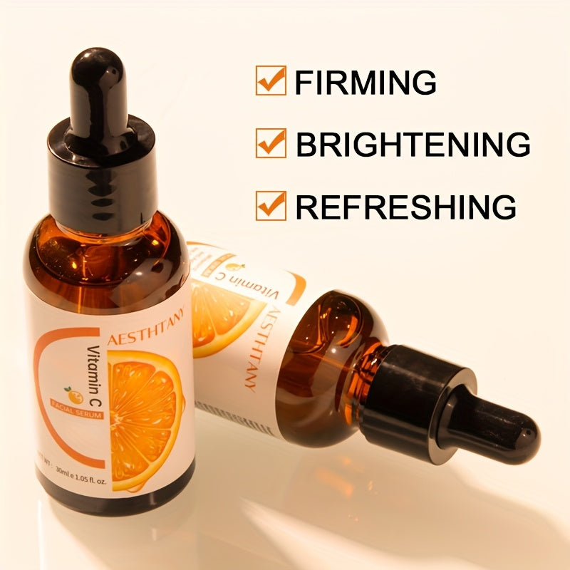 Vitamin C Brightening Facial Serum with Hyaluronic Acid & Panthenol – 30ml