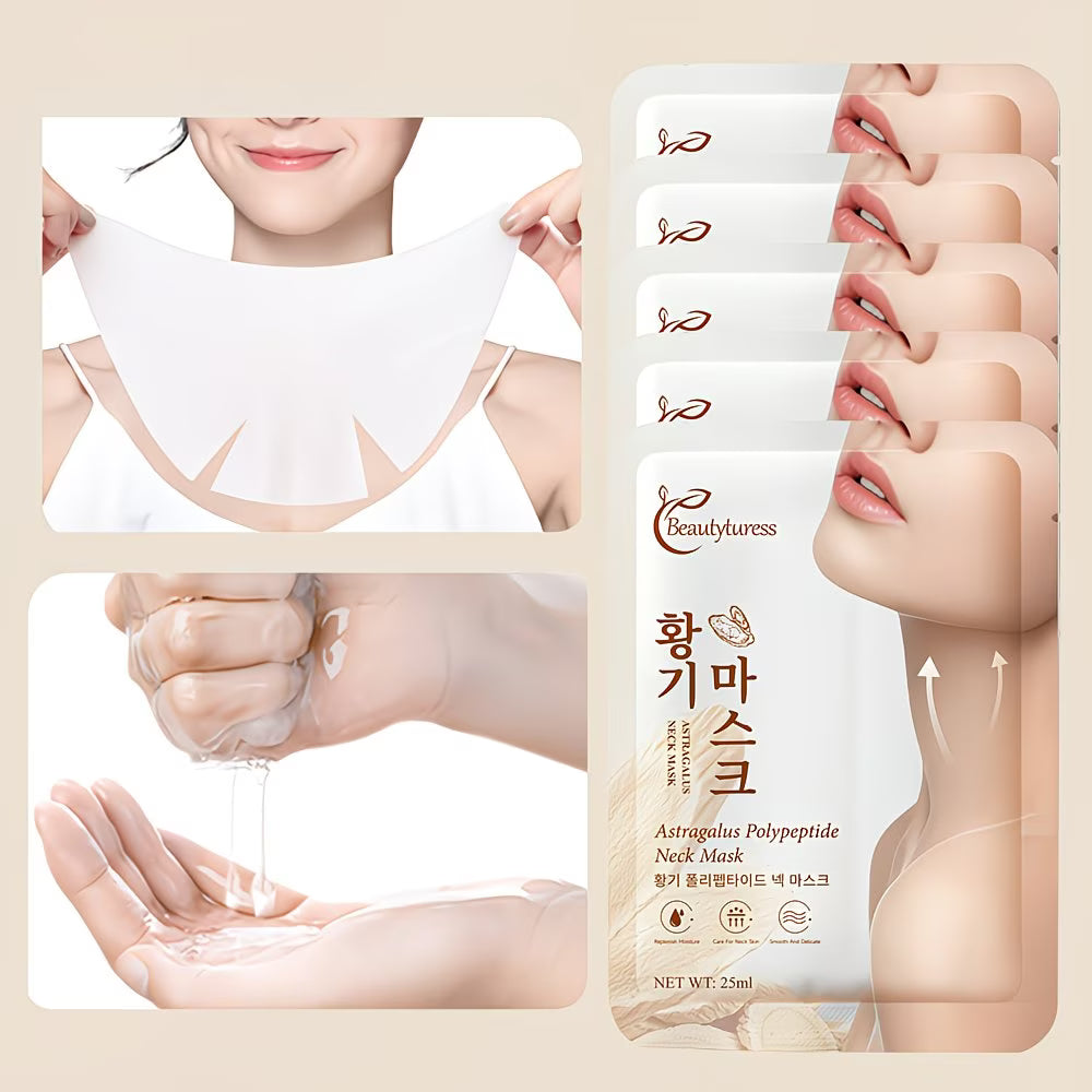 5pcs of Astragalus Peptide Neck Mask