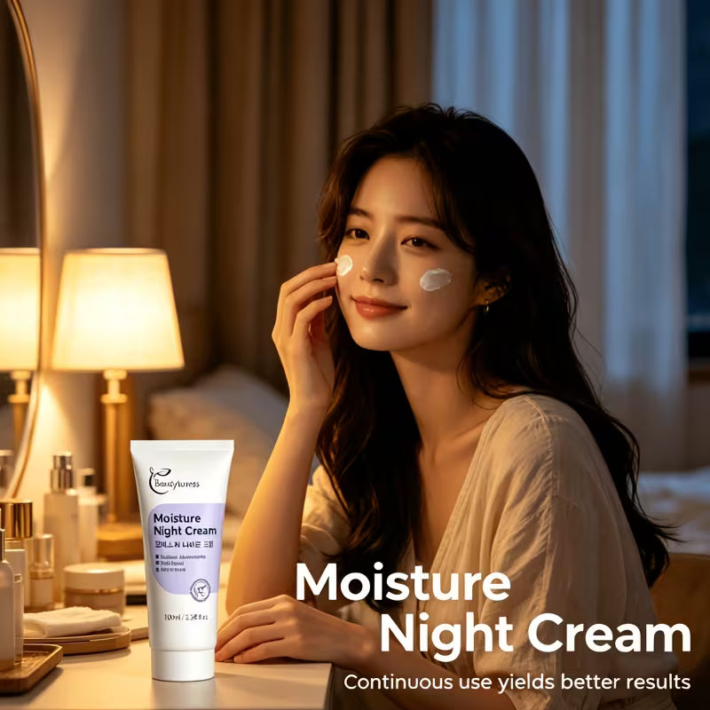 Moisturizing Night Cream with Avocado Butter & Hyaluronic Acid – 100ml