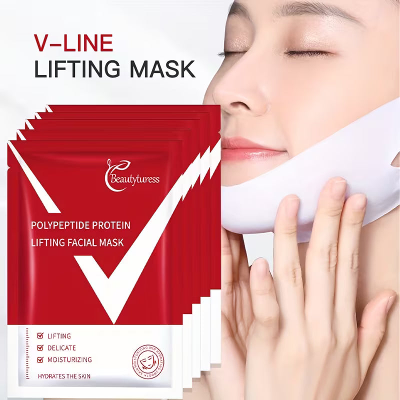 15 Stk. Peptid-Protein-Lifting-Maske – V-Linien-Lifting-Maske