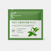 Beautyturess Kompleksa Acida Tea-Ŝlima Vezika Masko (8g x 16 strioj)