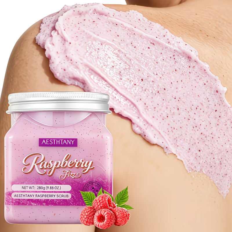 Himbeer-Körperpeeling (Ganzkörper-Peeling)