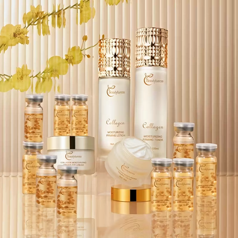 Gentle Korean Skincare Collagen Set (14-Piece Set)