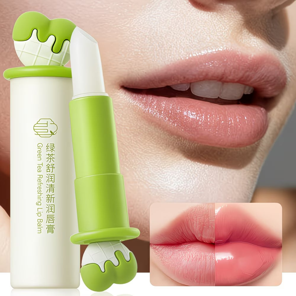 Botanischer Teeduft - Feuchtigkeitsspendender & Erfrischender Lippenbalsam