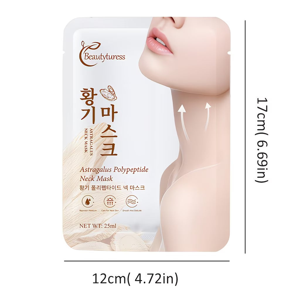 5pcs of Astragalus Peptide Neck Mask