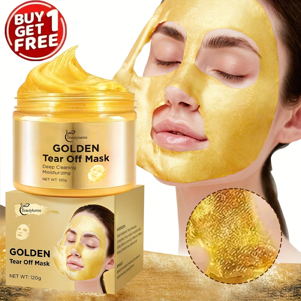 《The Bulk & Buy Store》Buy one get one free - Gold Facial Mask, for daily facial care