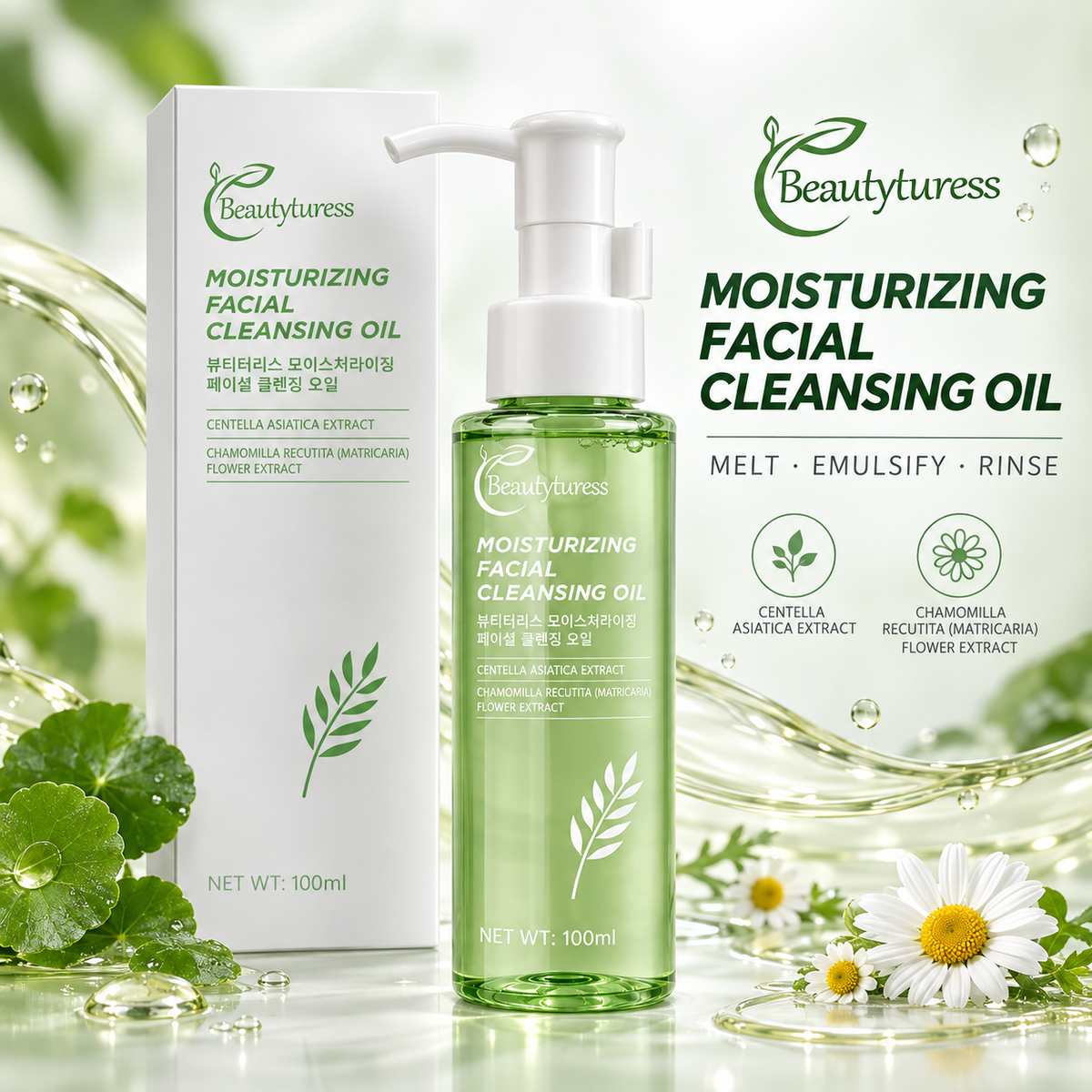 Beautyturess Moisturizing Cleansing Oil (100ml)