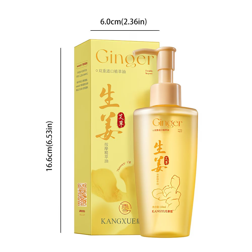 Ginger and Mugwort Massage Essential Oil, 110ml