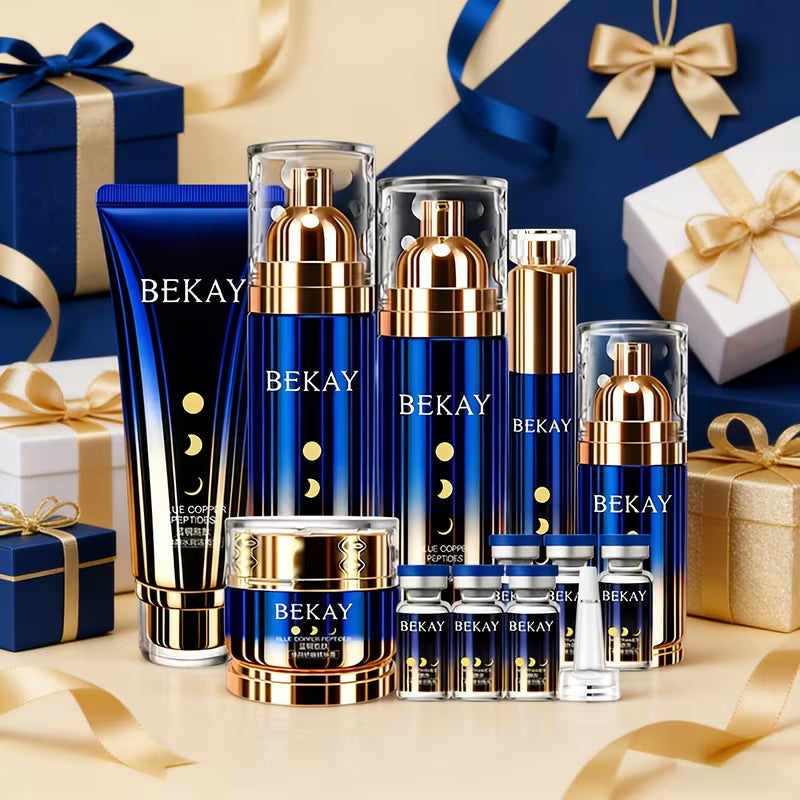 Blue Copper Peptide Skin Care Gift Set 12 Sets