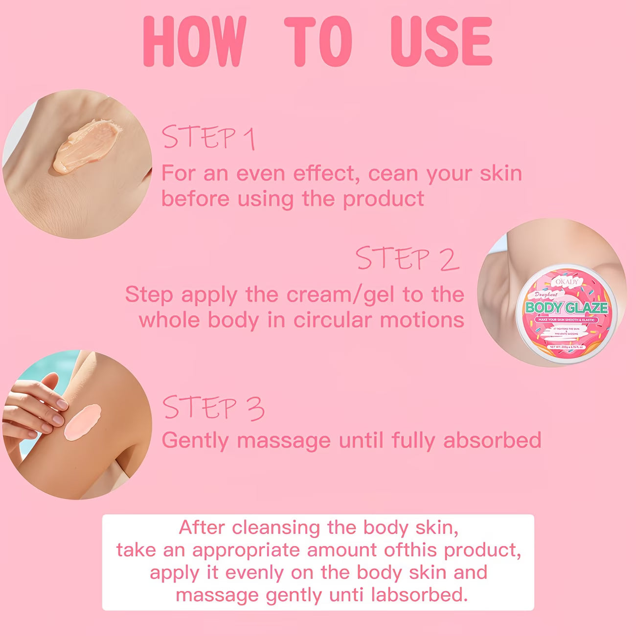 Sweet Donut Body Butter with Squalane & Shea Butter – Long-Lasting Hydration, Radiance & Low-Sensitivity | 200g