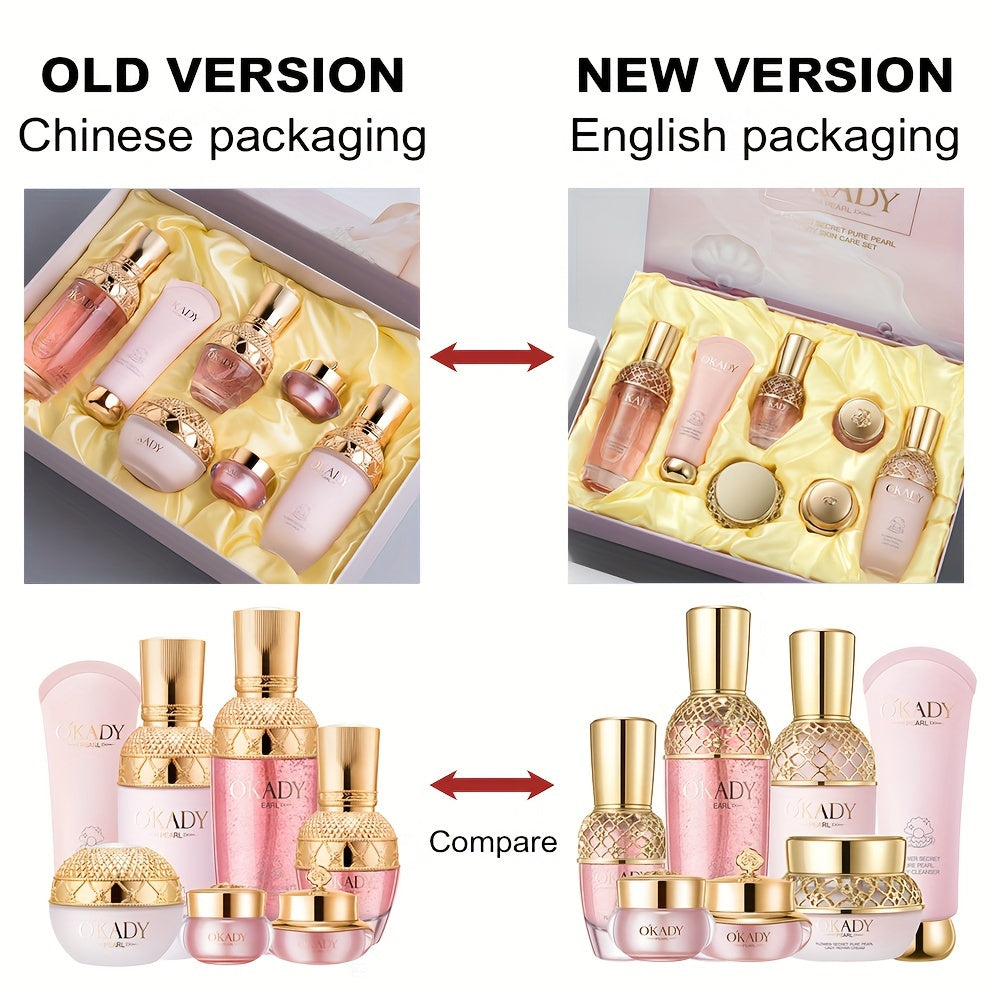 Pure Feuchtigkeits-Pflegeset für Frauen – 7-teiliges Set