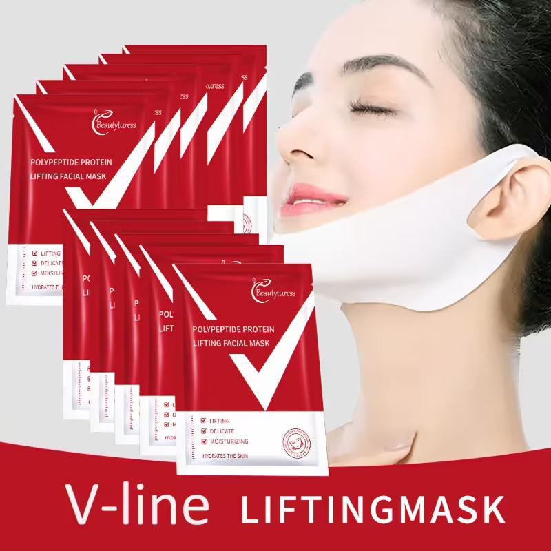 15 Stk. Peptid-Protein-Lifting-Maske – V-Linien-Lifting-Maske