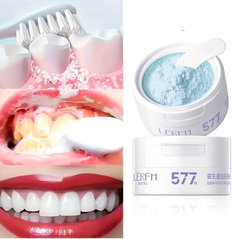 Baking Soda Probiotic Tooth Powder