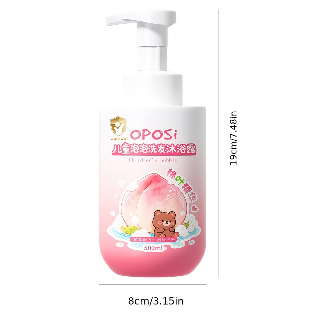 Children's Bubble Shampoo & Body Wash — 500ml
