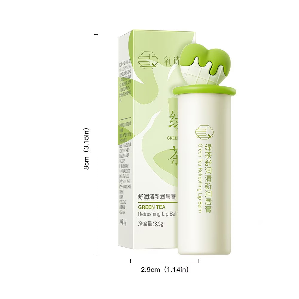 Botanischer Teeduft - Feuchtigkeitsspendender & Erfrischender Lippenbalsam