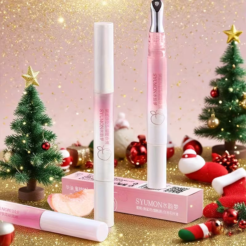 Set of 2 Peach Lip Serum Oils