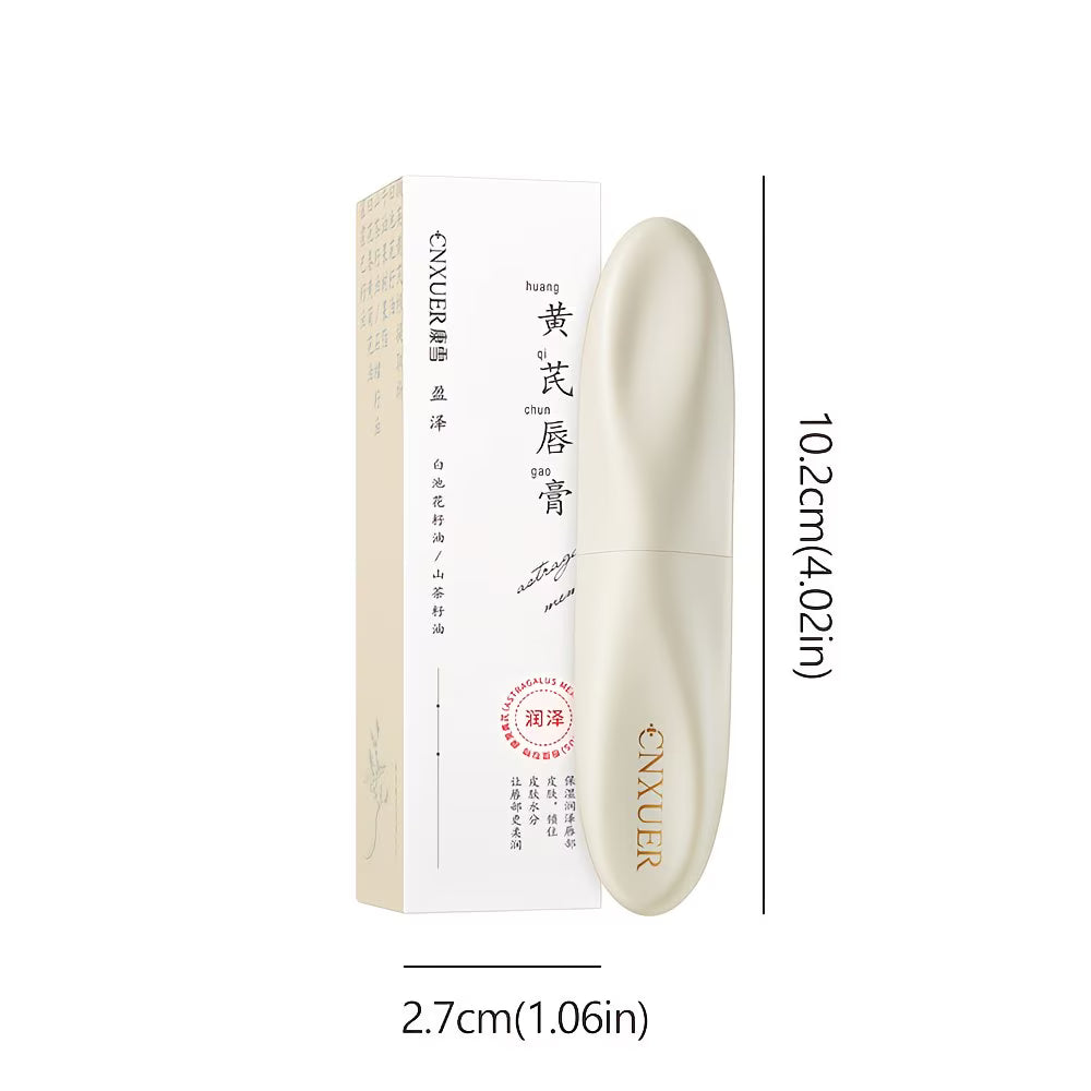 Astragalus & Vitamin E Nourishing Herbal Lip Balm – Moisturising, Anti-Cracking & Daily Lip Care
