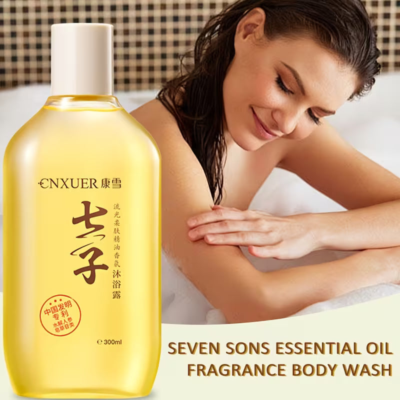 Essential Oil Shower Gel – Plant-Based, Deep Cleansing, Hydrating & Captivating Fragrance | 300ml