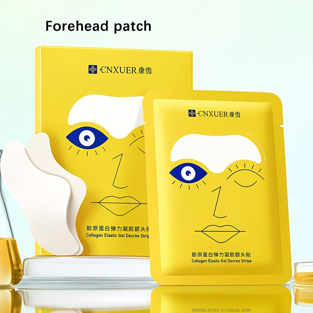 5er-Pack Kollagen-Gel-Stirnpads