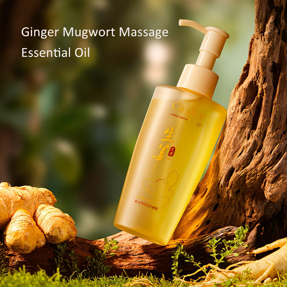 Ginger and Mugwort Massage Essential Oil, 110ml