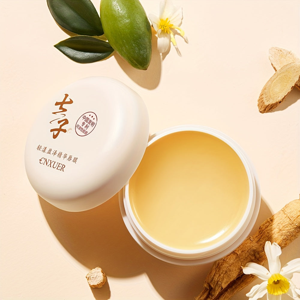 Seven-Herb Botanical Lip Mask — Infused with Herbal Extracts, Enriched with Ginseng, Peony, and Collagen