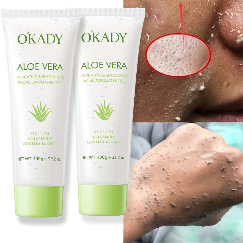 Exfoliating Gel – Aloe Vera, Niacinamide & Centella Asiatica | All Skin Types