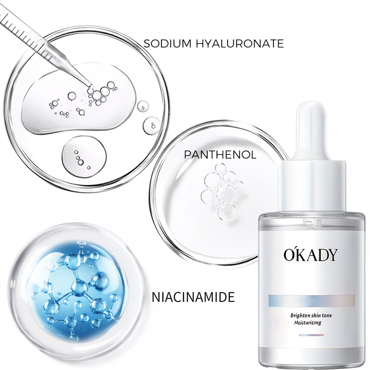 Brightening & Balancing Facial Serum – Fragrance-Free, 30ml