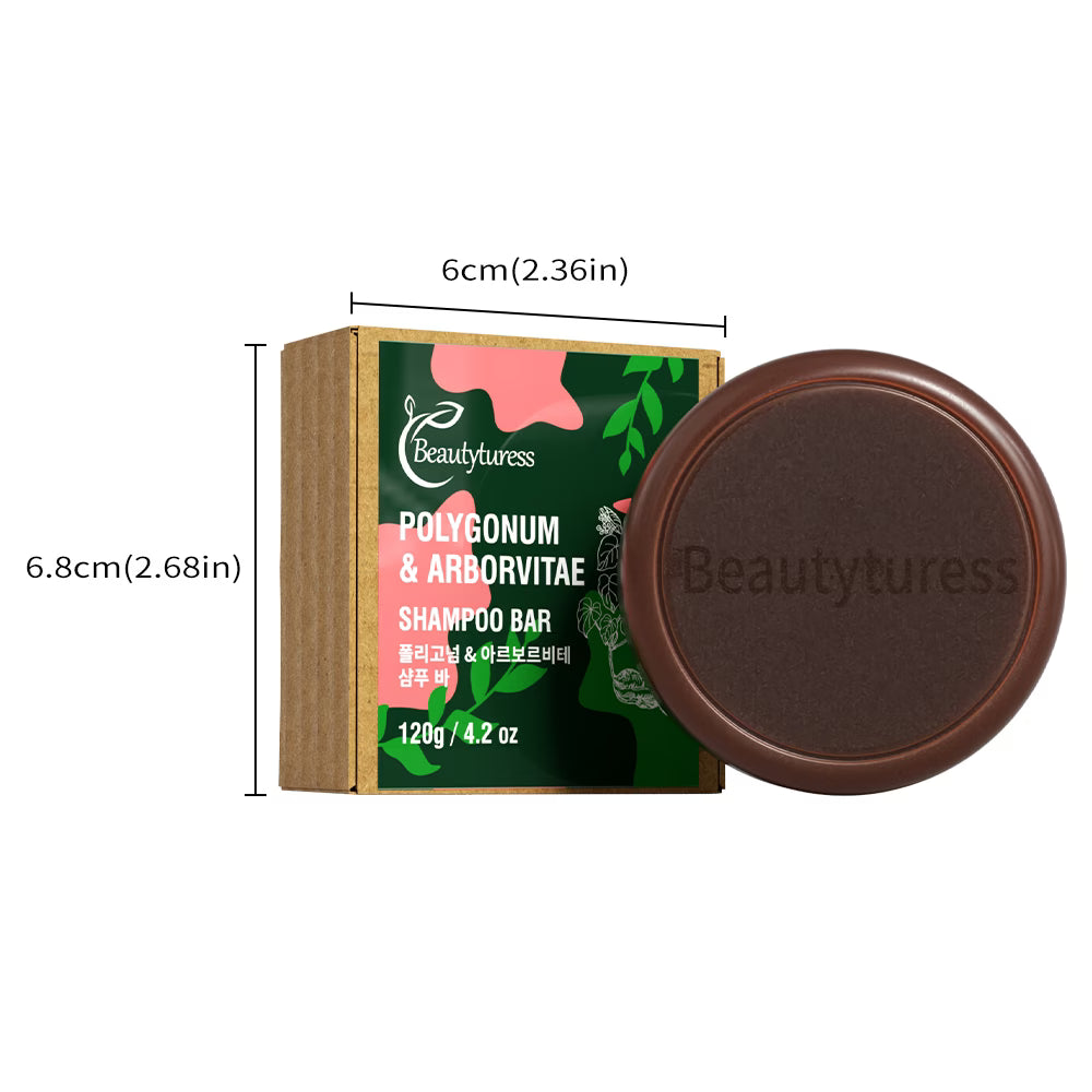 Polygonum & Cypress Shampoo Bar – Oil Control & Scalp Nourishing