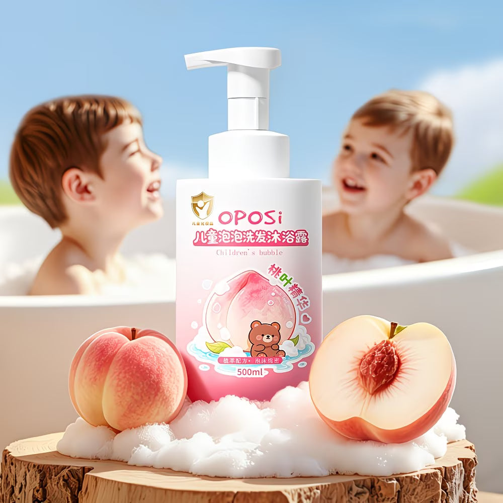 Children's Bubble Shampoo & Body Wash — 500ml