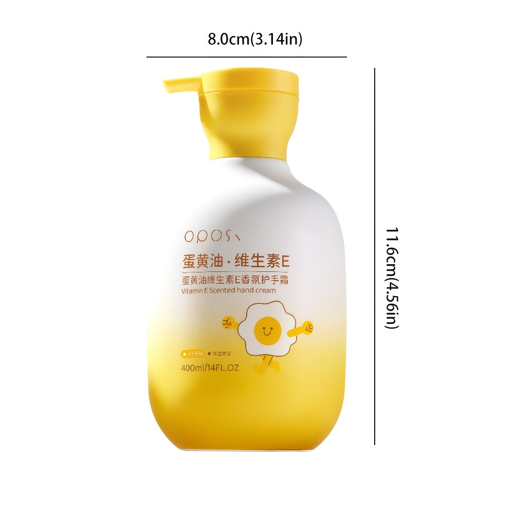 Egg Yolk Oil & Vitamin E Hand Cream — 400ml