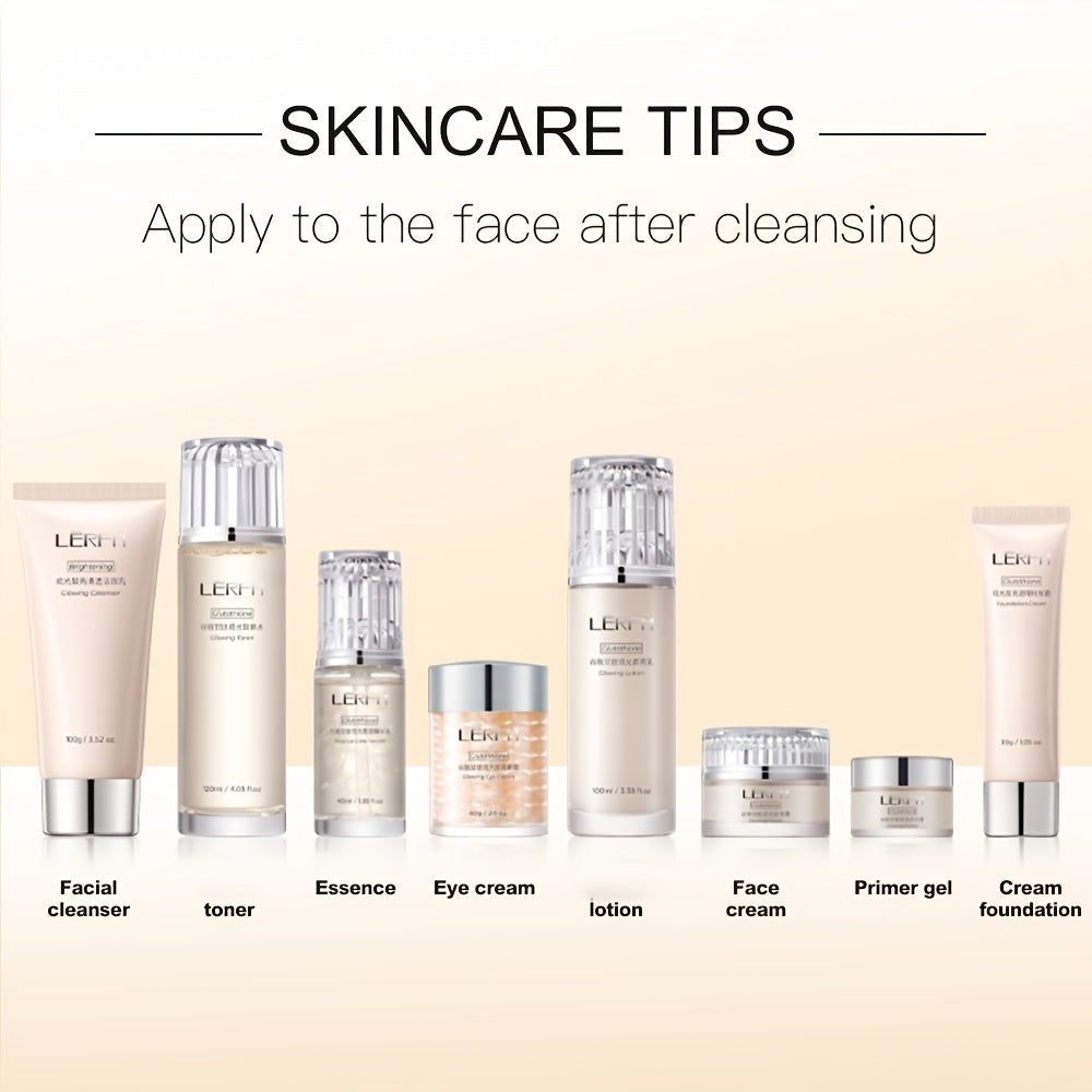 8pcs LNFK Glutathione Hydration Skincare Set