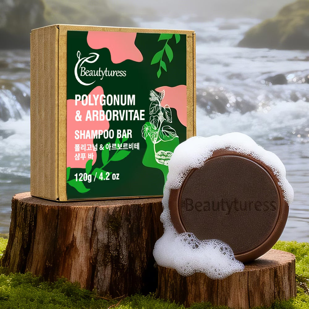 Polygonum & Cypress Shampoo Bar – Oil Control & Scalp Nourishing