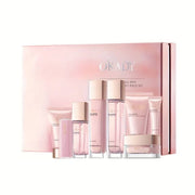 Fullerene Pink Gift Box Set: 8-Piece Skincare Set