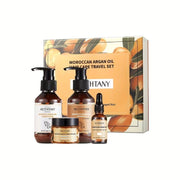 Marokkanisches Arganöl-Shampoo und Spülung 4-teiliges Set
