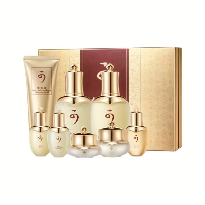 8pcs Luxury Skincare Set & 5pcs Golden Tearing Mask